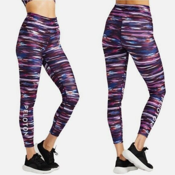 Peloton x WITH NEW NWT high waist leggings women’s size medium long compression - Picture 3 of 4